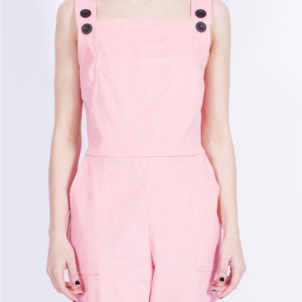 Nooworks pink overalls